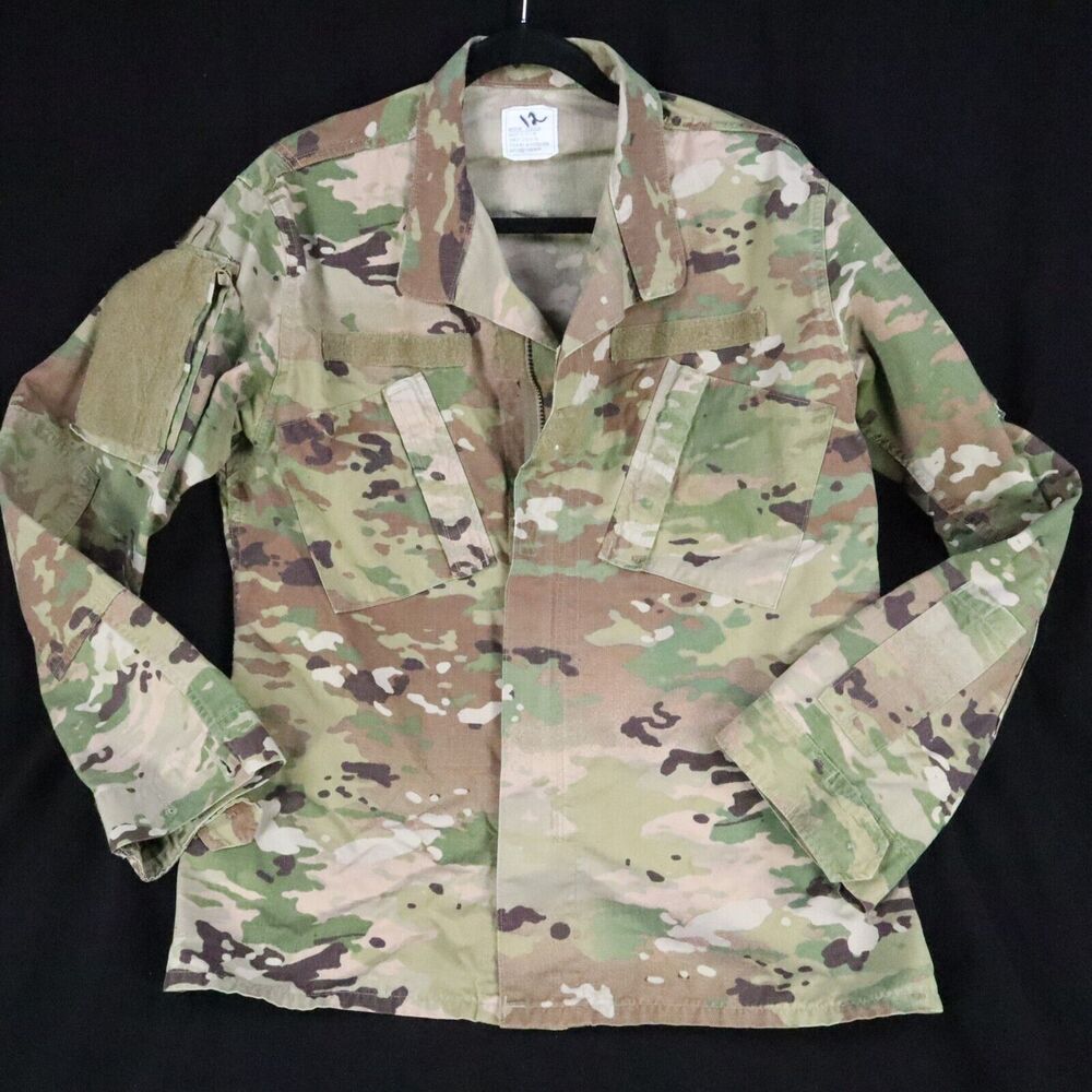 CAMO Army Combat Uniform Shirt/Jacket Unisex Size Medium